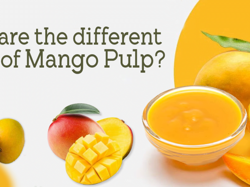 different types of mango pulp
