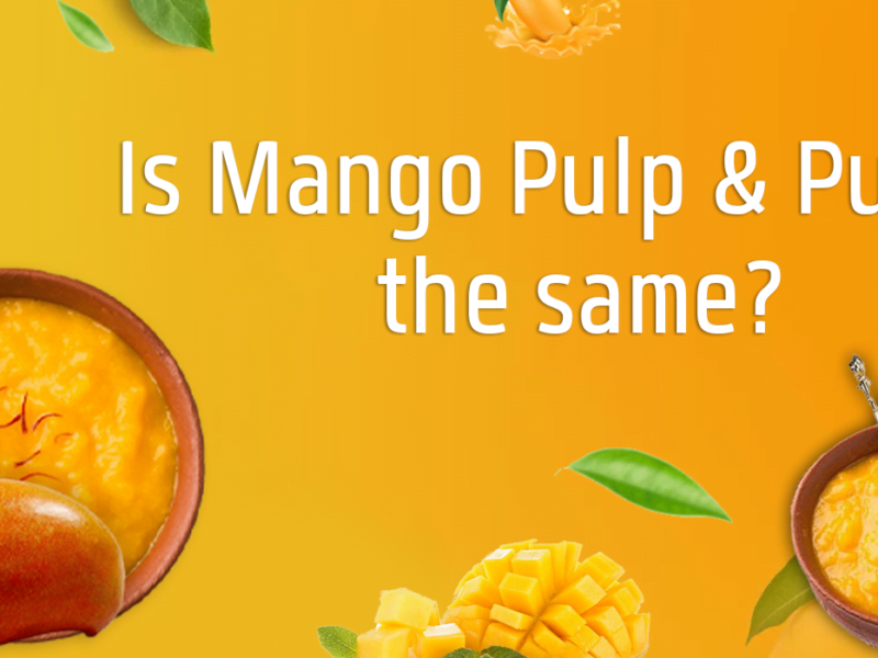mango pulp and puree