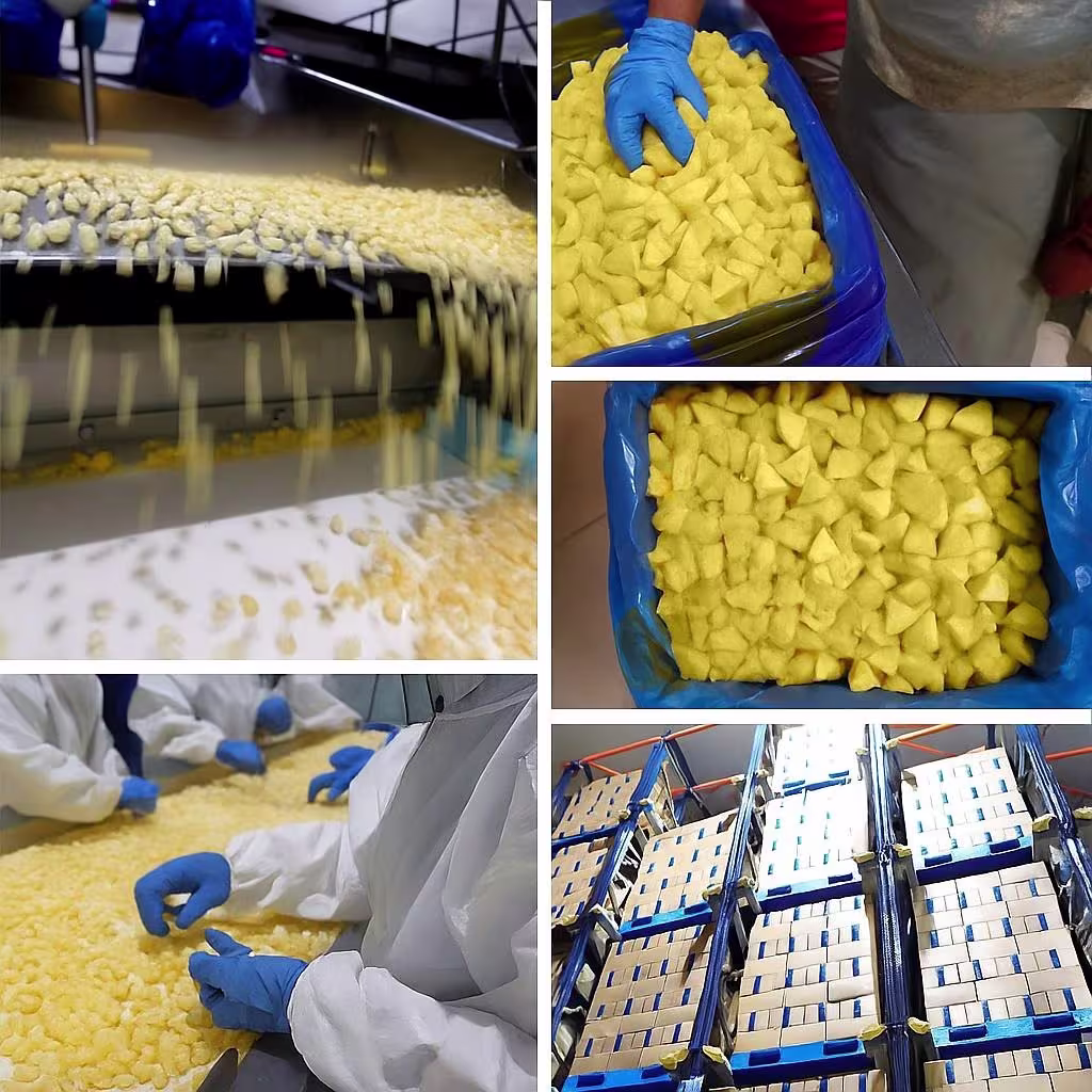IQF Pineapple Dices Shimla Hills