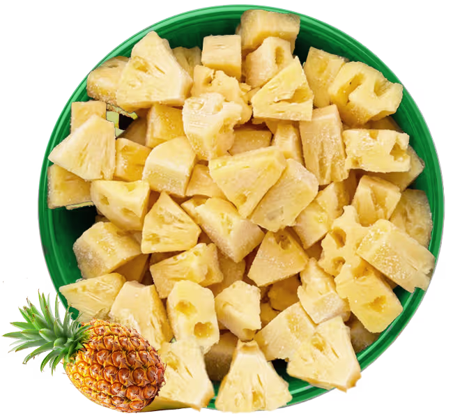 IQF Pineapple Dices Shimla Hills SHOPL