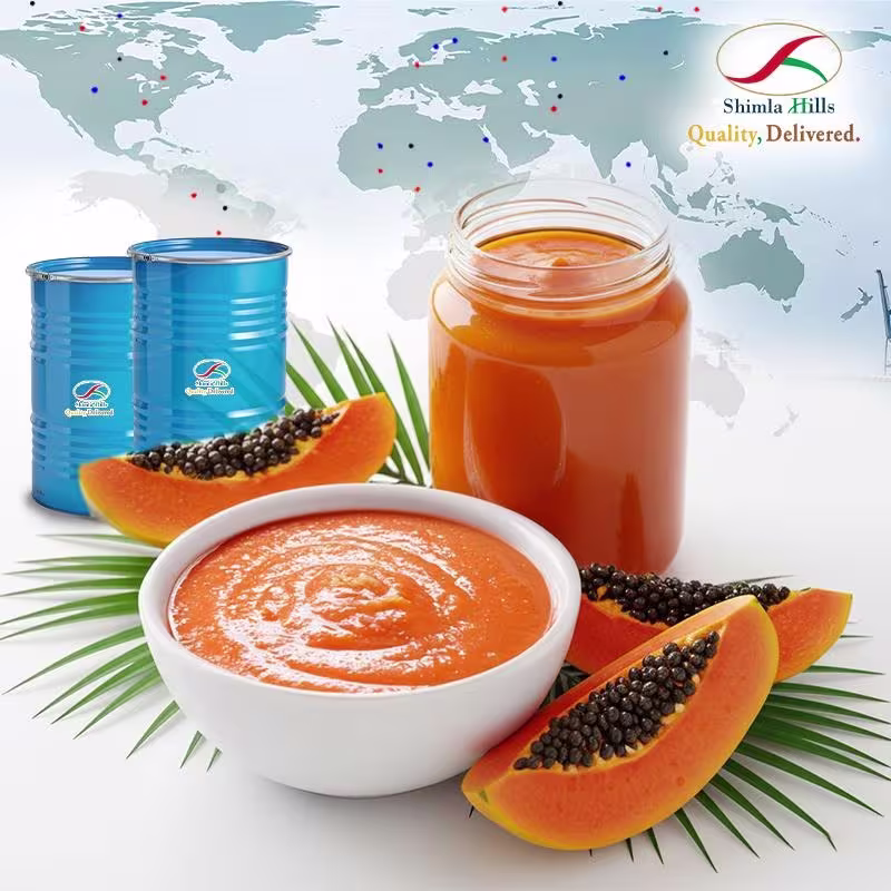 Papaya Pulp Puree Concentrate Shimla Hills
