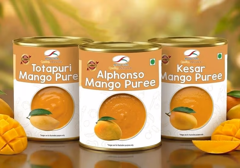 Canned Mango Pulp