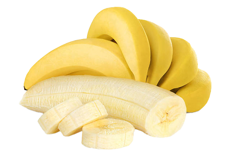 iqf banana dices