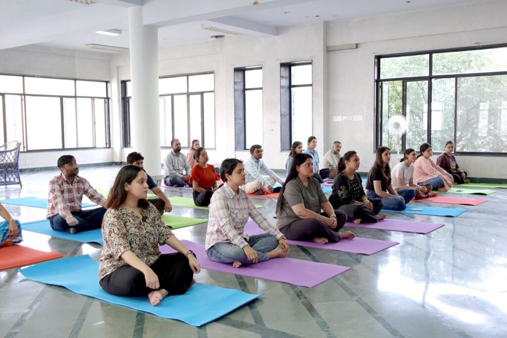 Shimla Hills Offerings Pvt Ltd Yoga Day Session